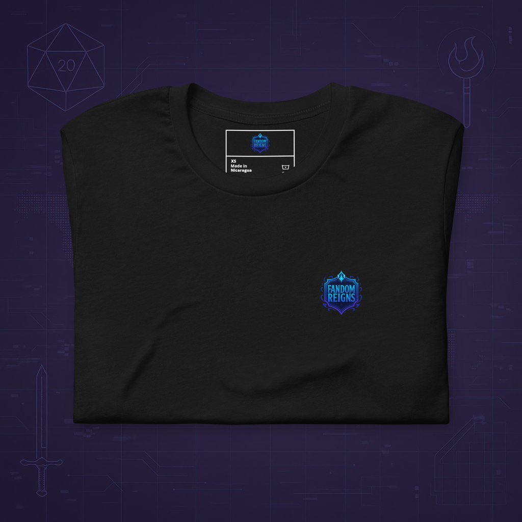Fandom Reigns T-shirt – Adventurer's Emblem