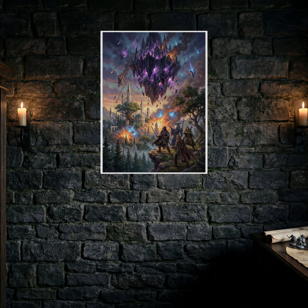 Premium Print "The Fall of Thultanthar" D&D Lore