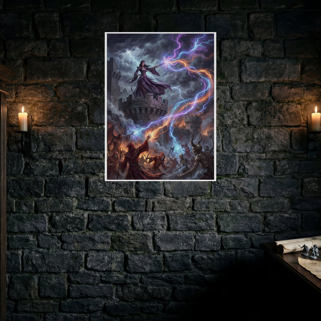 Premium Print "The Defense of Aglarond" D&D Lore