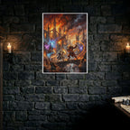 Premium Print "The Fall of Myth Drannor" D&D Lore