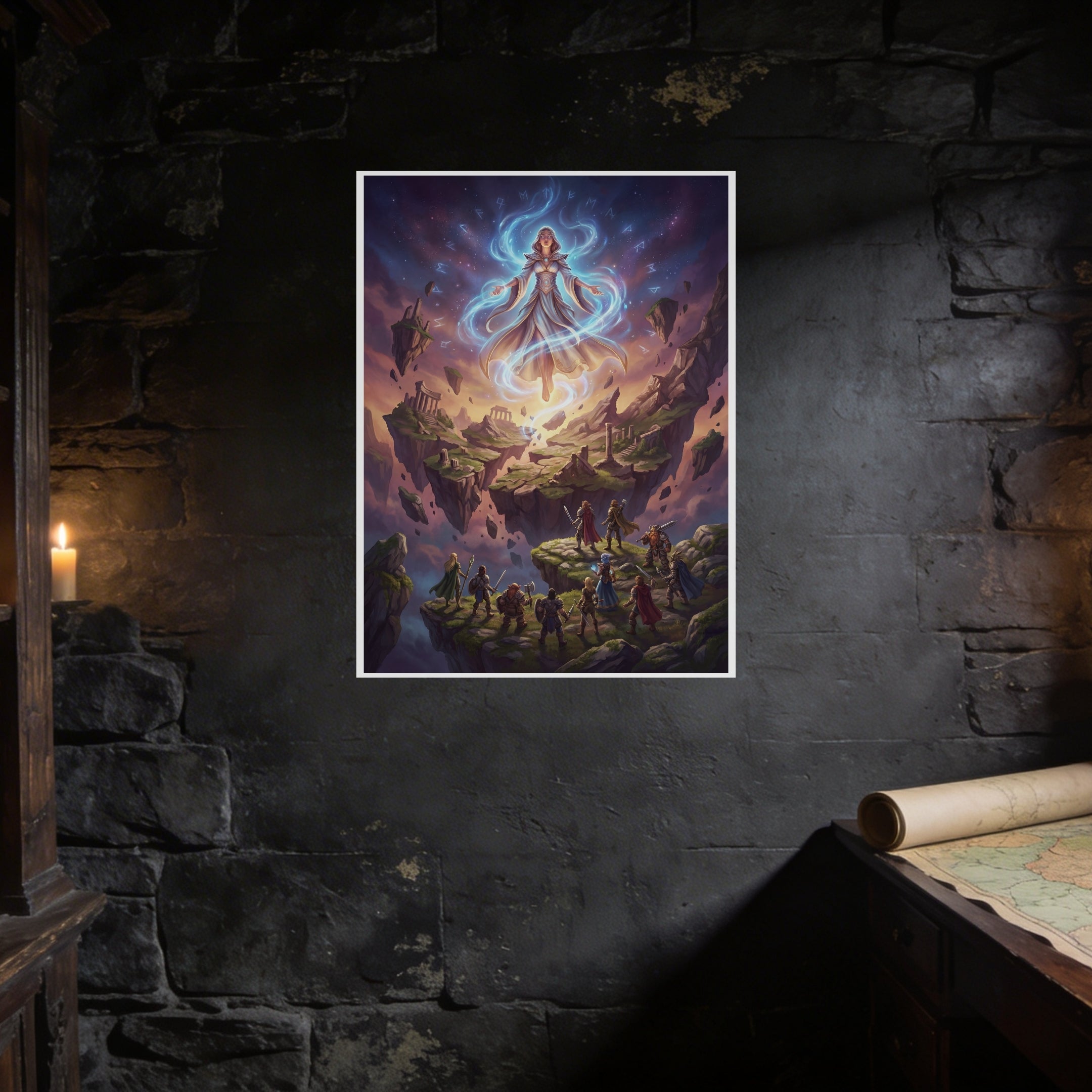 El Segundo Sundering – Print de Arte Fantástico Premium | Inspirado en D&D y Faerûn