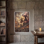 Premium Print "The Time of Troubles" D&D Lore