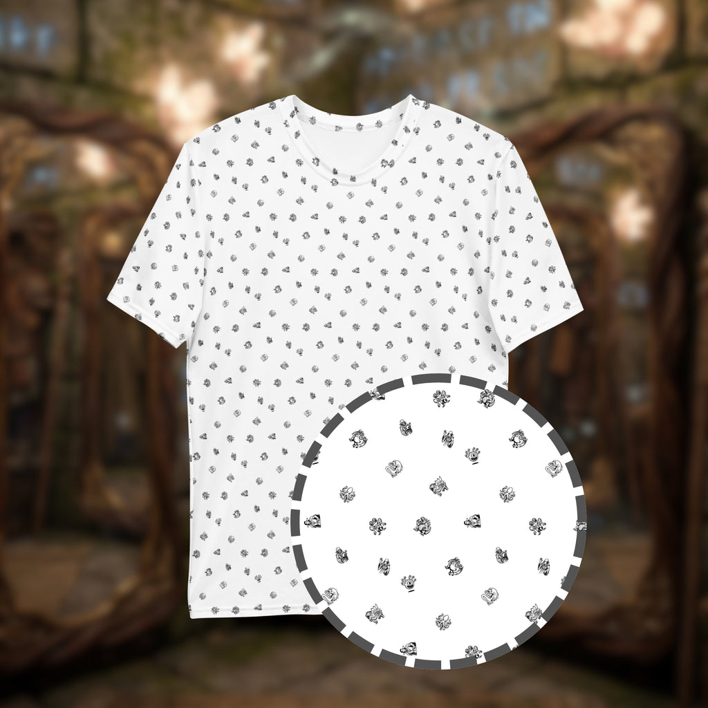 All-Over Deadliest Monsters DnD T-Shirt