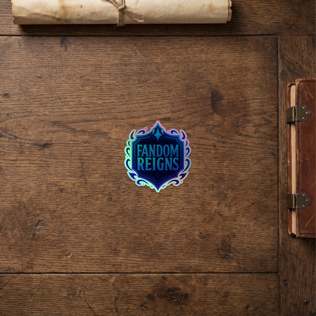 Sticker Holográfico Fandom Reigns – Sigilo del Gremio