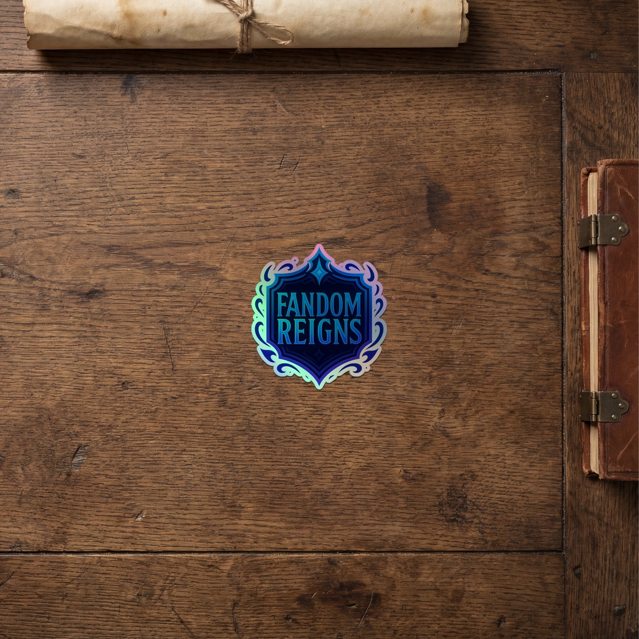 Fandom Reigns Holographic Sticker – Guild Sigil