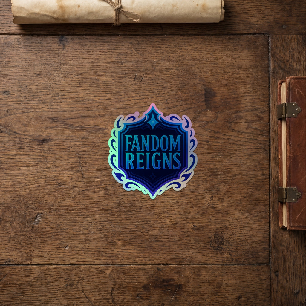 Fandom Reigns Holographic Sticker – Guild Sigil