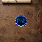 Fandom Reigns Holographic Sticker – Guild Sigil