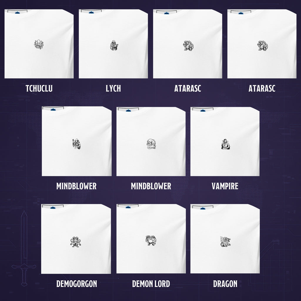 Deadliest Monsters DnD Night Set (T-shirt + Pants)