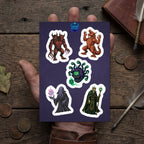 D&D Iconic Monsters Full-Color Sticker Pack