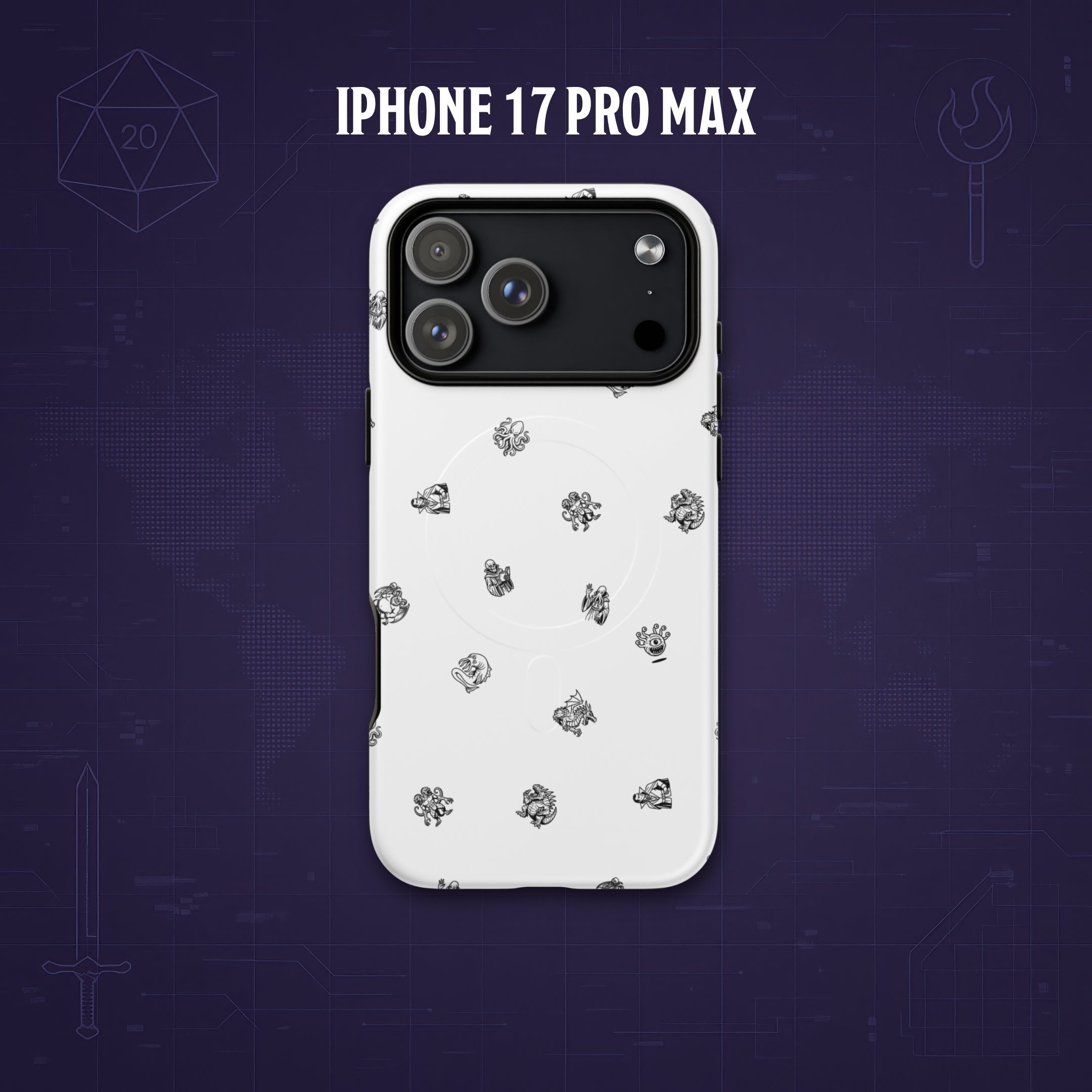 iPhone® MagSafe® Deadliest Monsters DnD Case