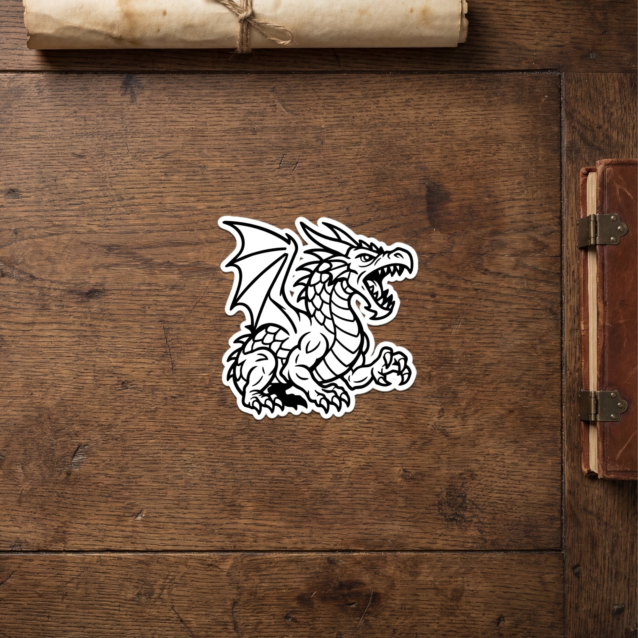 D&D Dragon Sticker