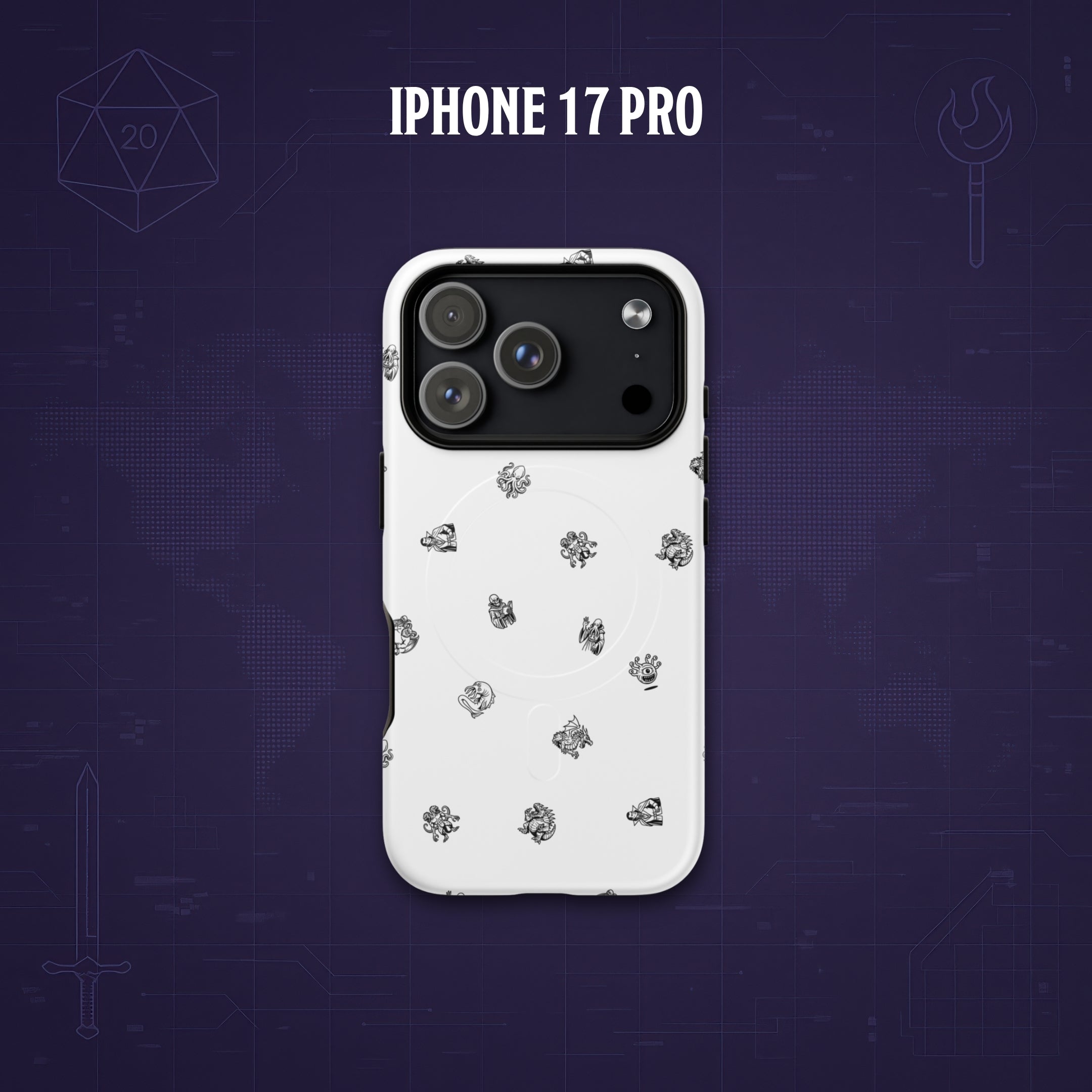 iPhone® MagSafe® Deadliest Monsters DnD Case