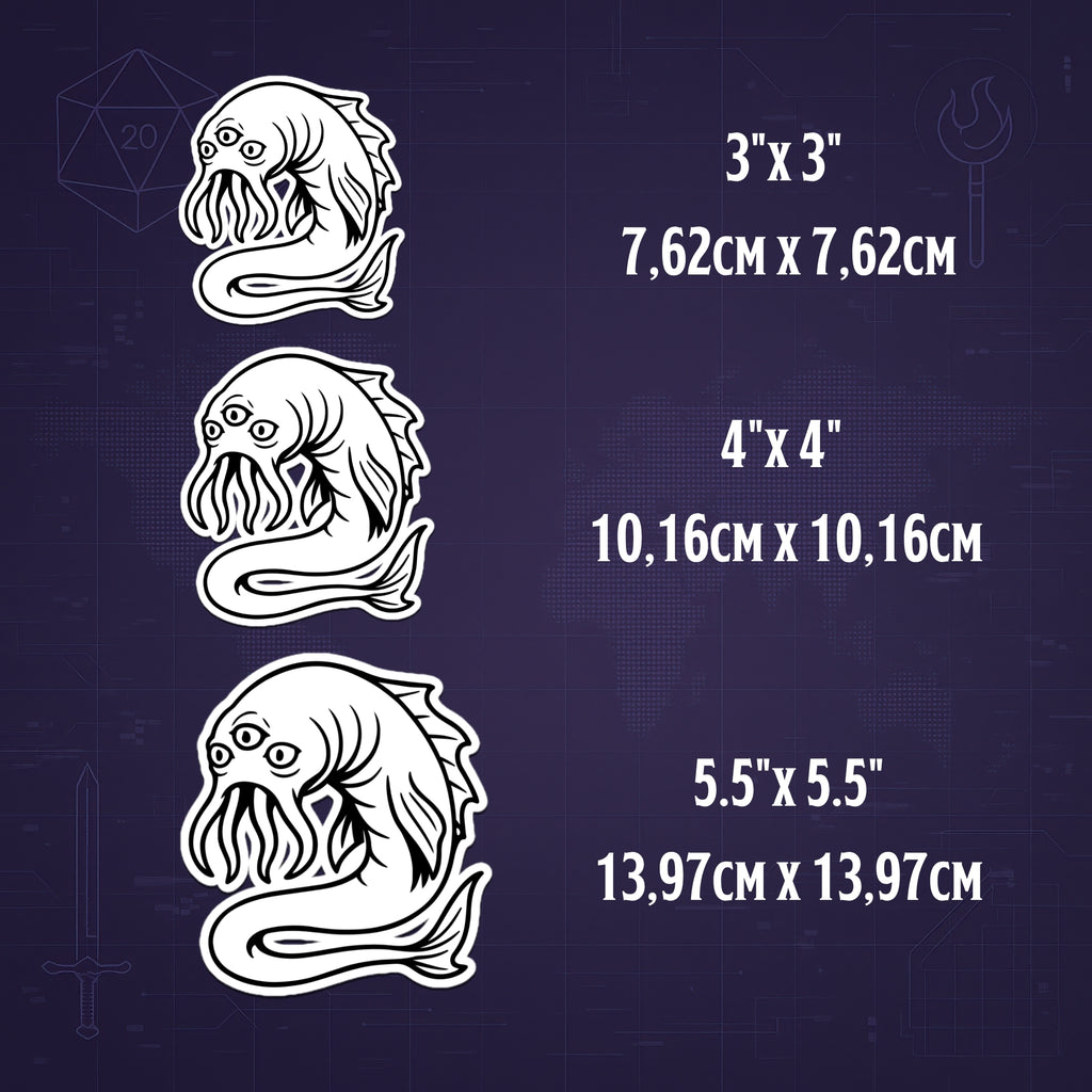 Aboleth D&D Sticker