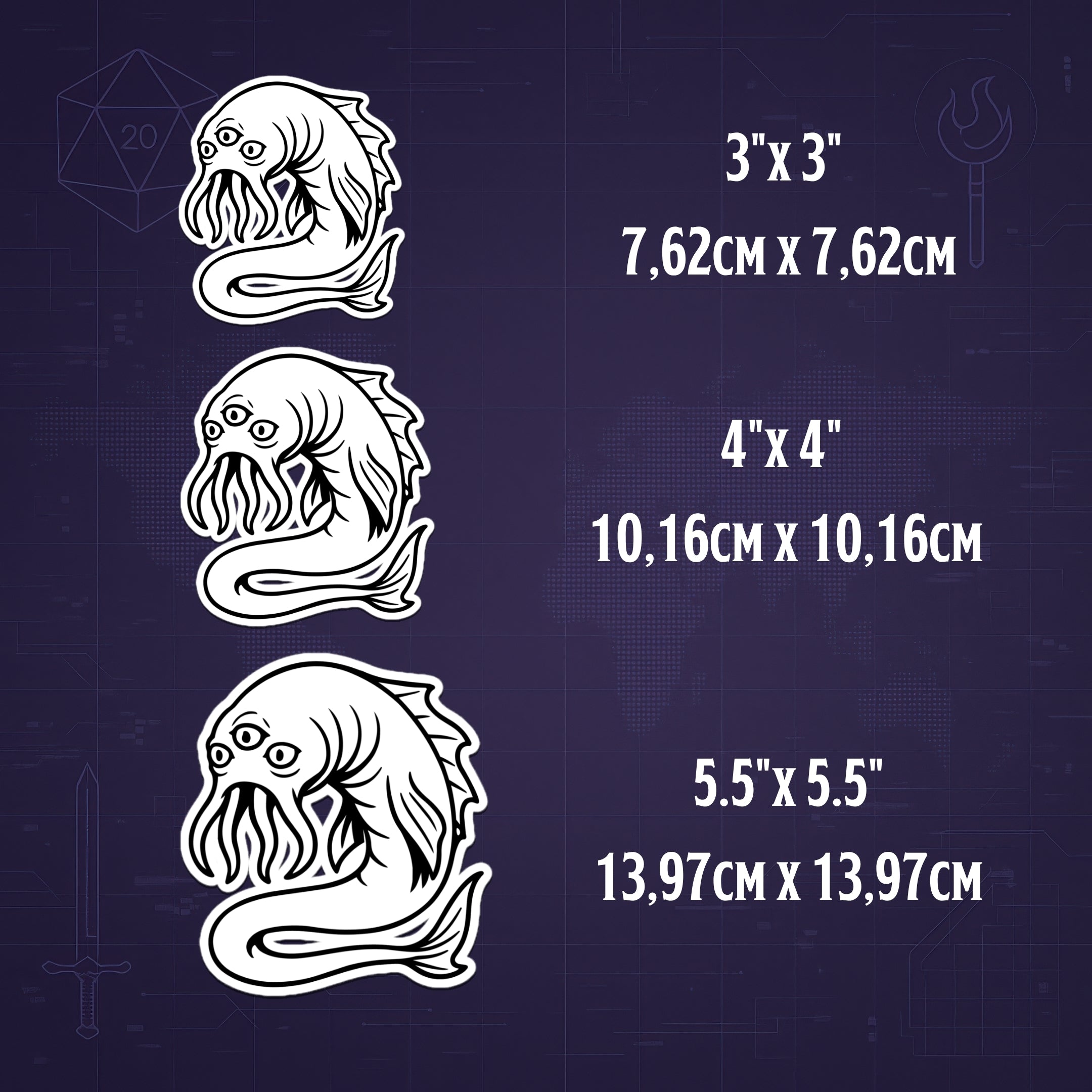Aboleth D&D Sticker