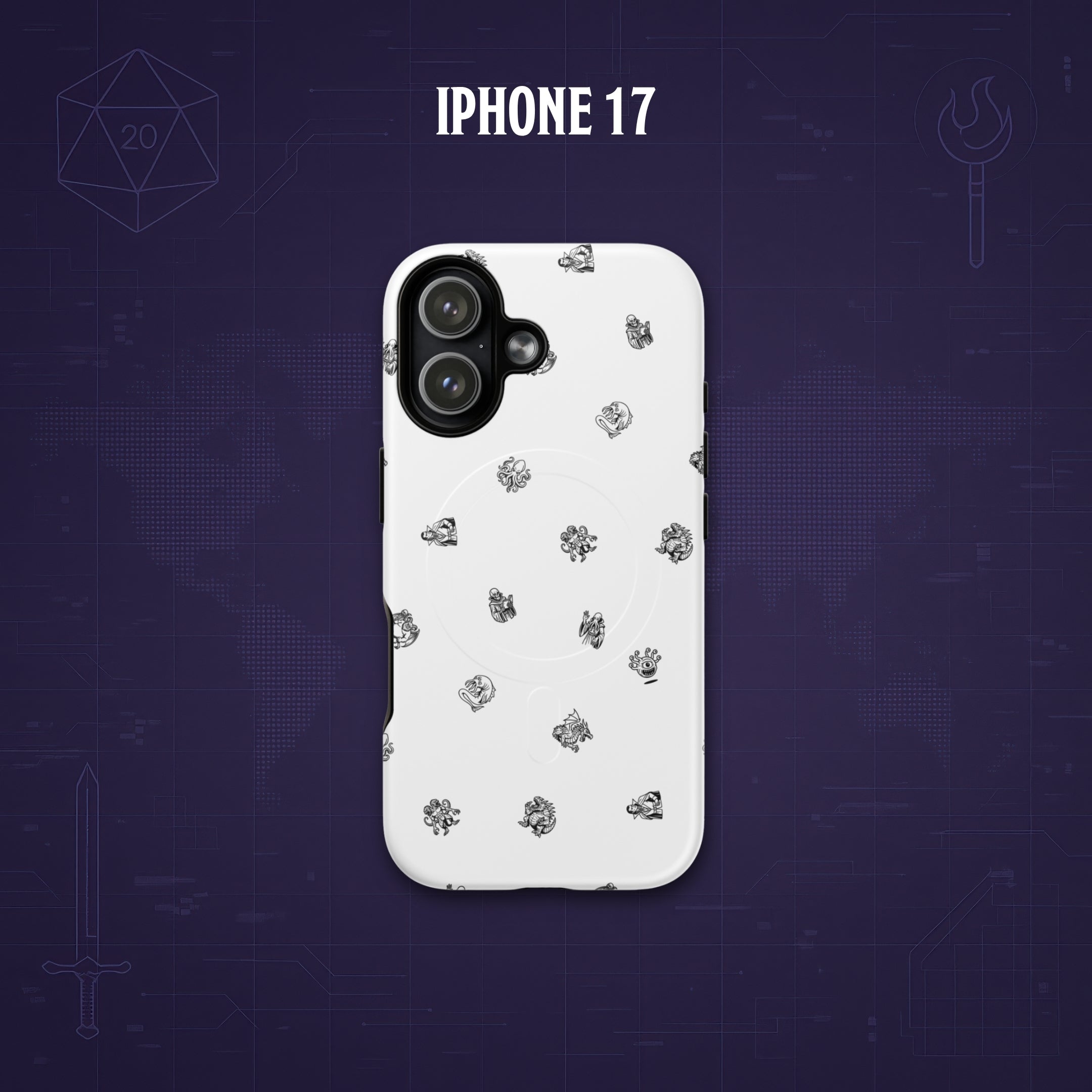 iPhone® MagSafe® Deadliest Monsters DnD Case