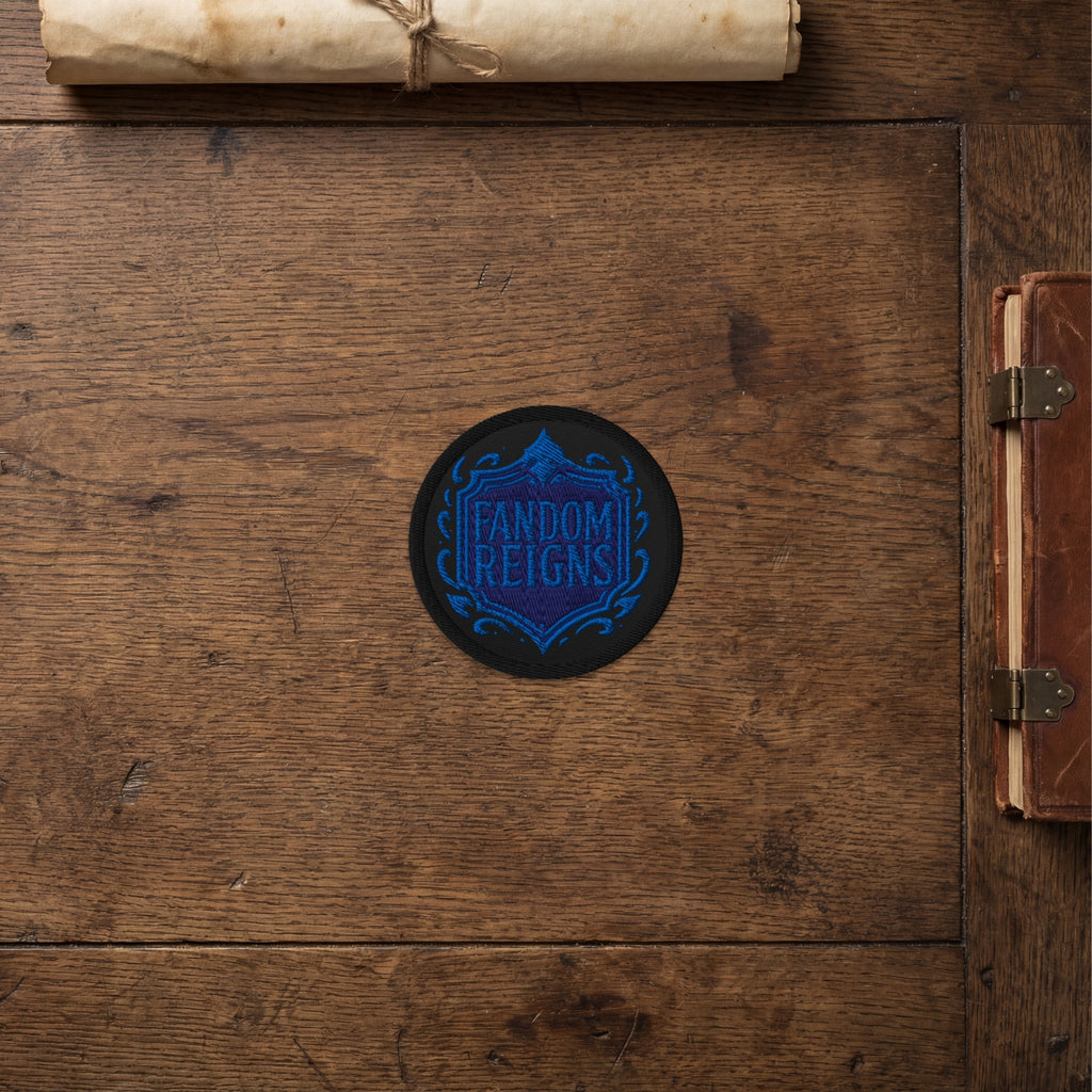 Fandom Reigns Circular Embroidered Patch | Official Merch | Fandom Reigns