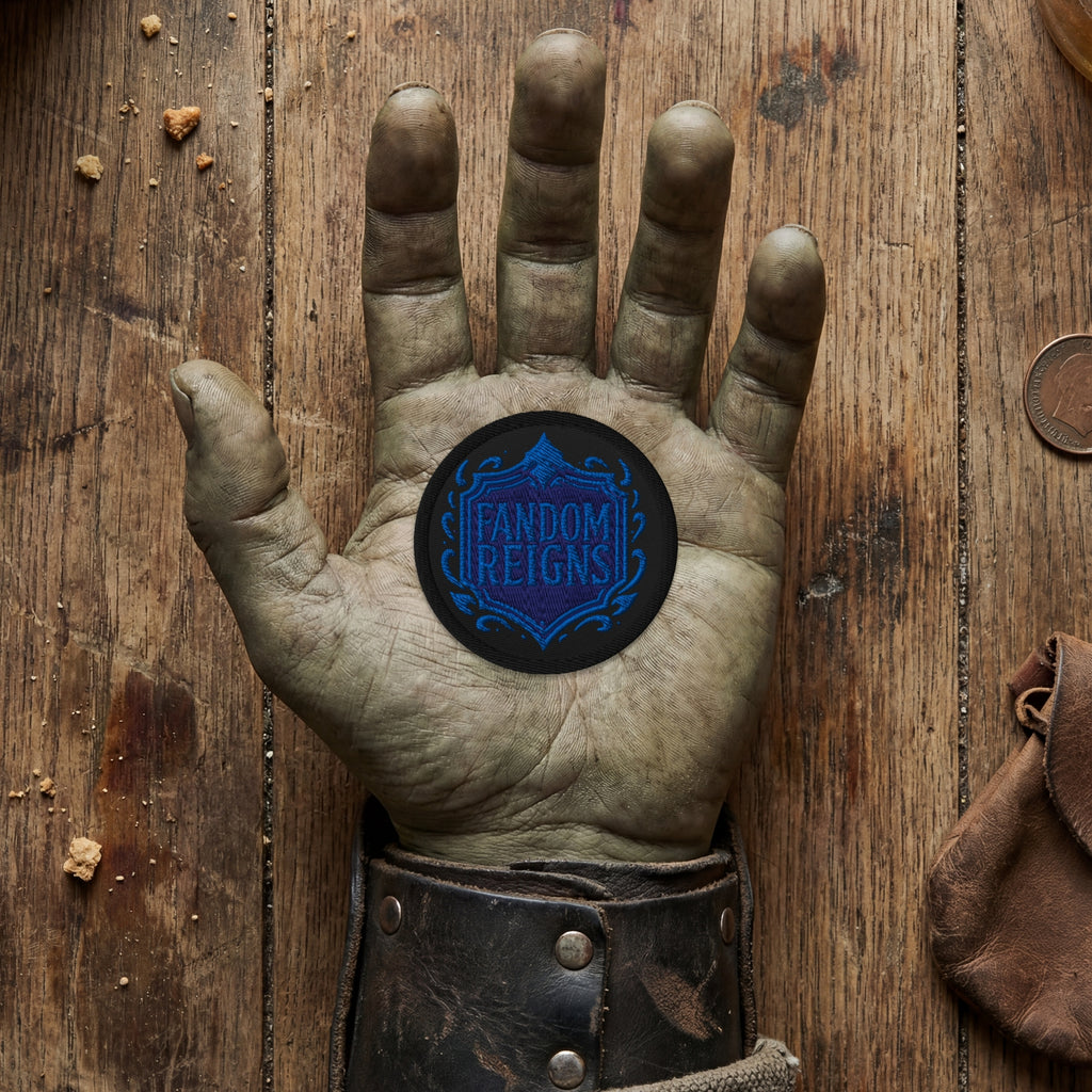 Fandom Reigns Circular Embroidered Patch | Official Merch | Fandom Reigns