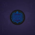 Fandom Reigns Circular Embroidered Patch | Official Merch | Fandom Reigns