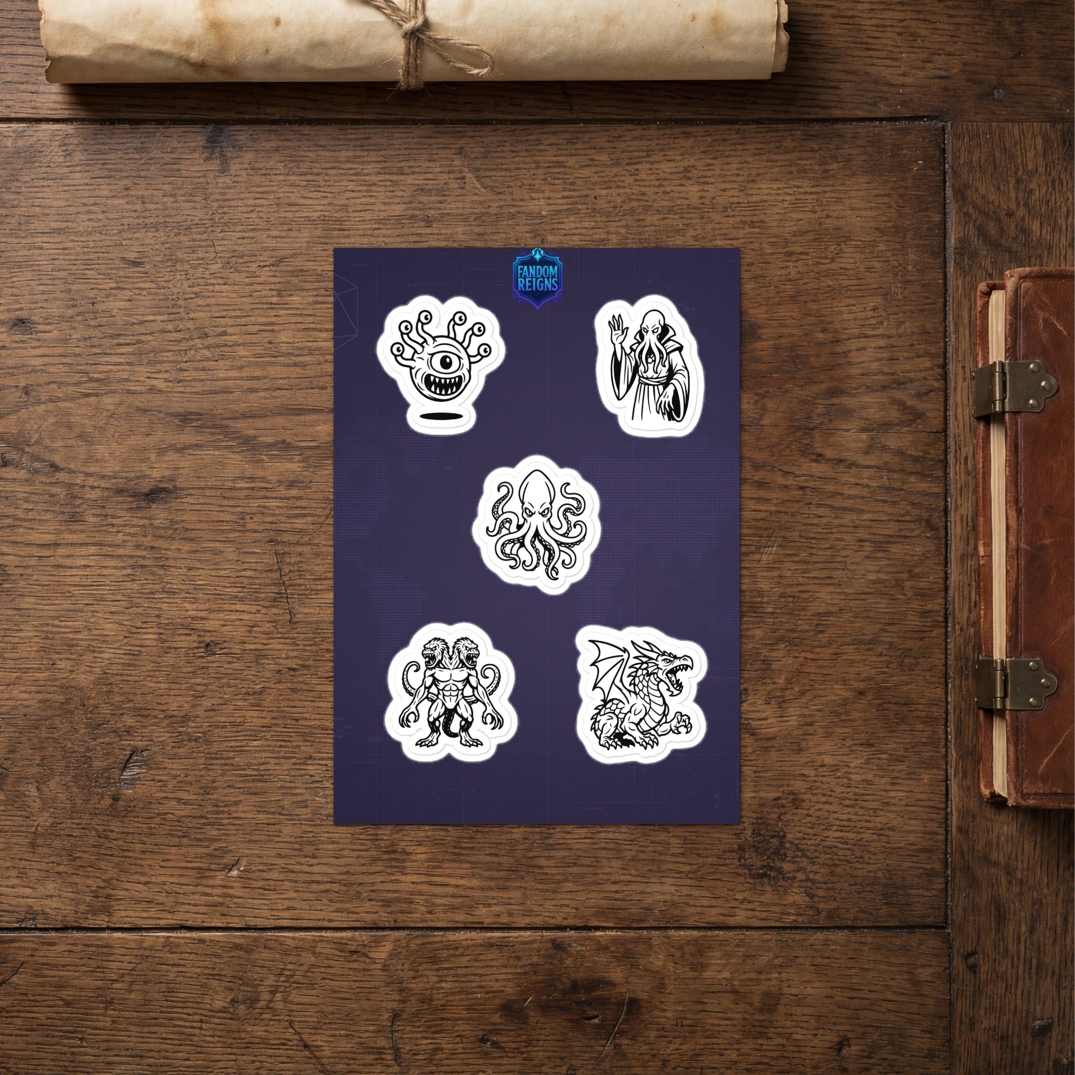 Deadliest Monsters D&D Sticker Pack I