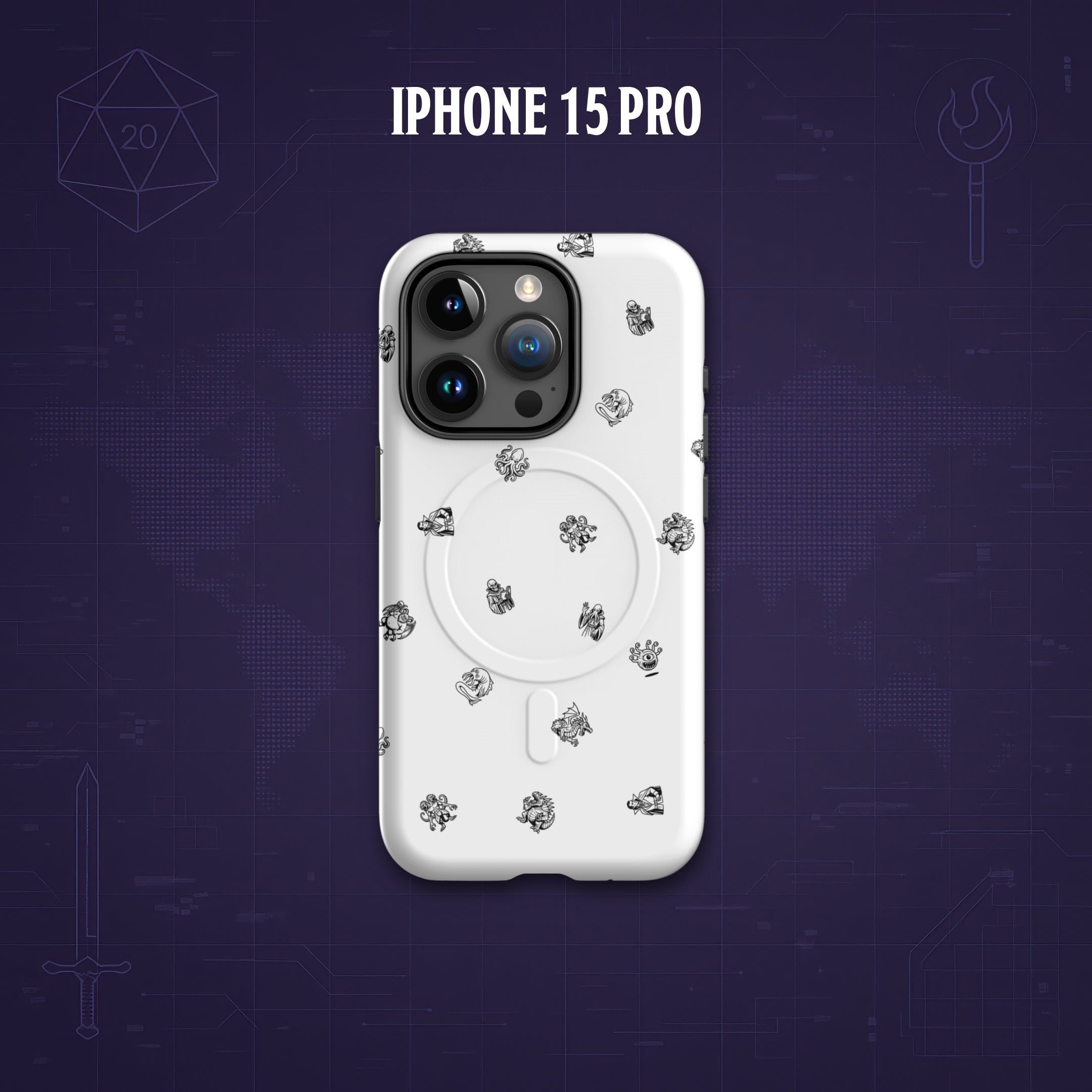 iPhone® MagSafe® Deadliest Monsters DnD Case