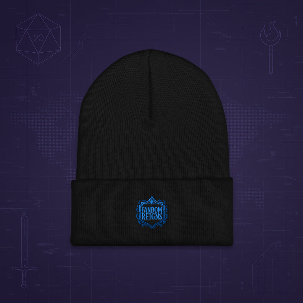 Fandom Reigns Embroidered Beanie