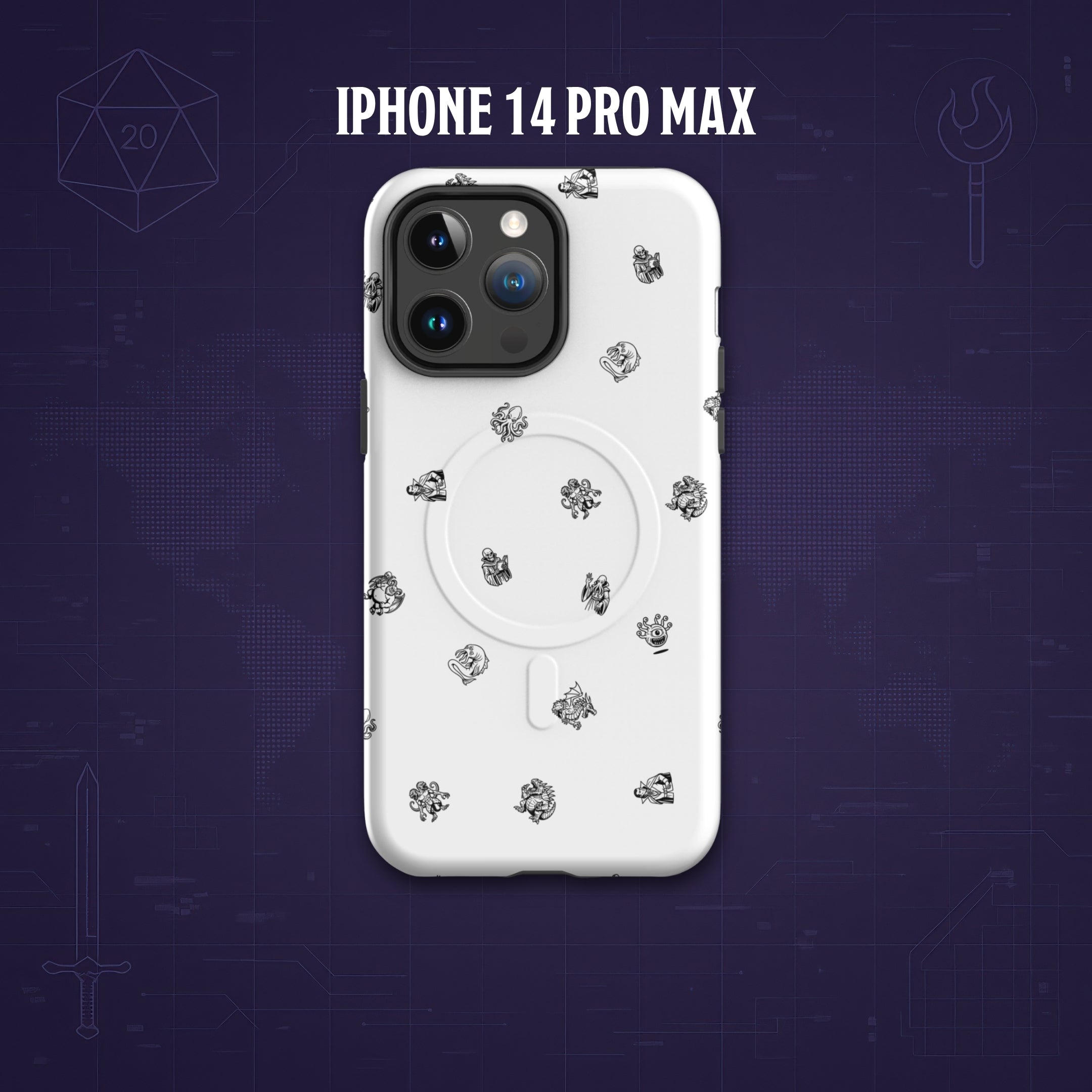 iPhone® MagSafe® Deadliest Monsters DnD Case