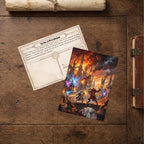 The Fall of the Myth Drannor | Epic Fantasy Postcard