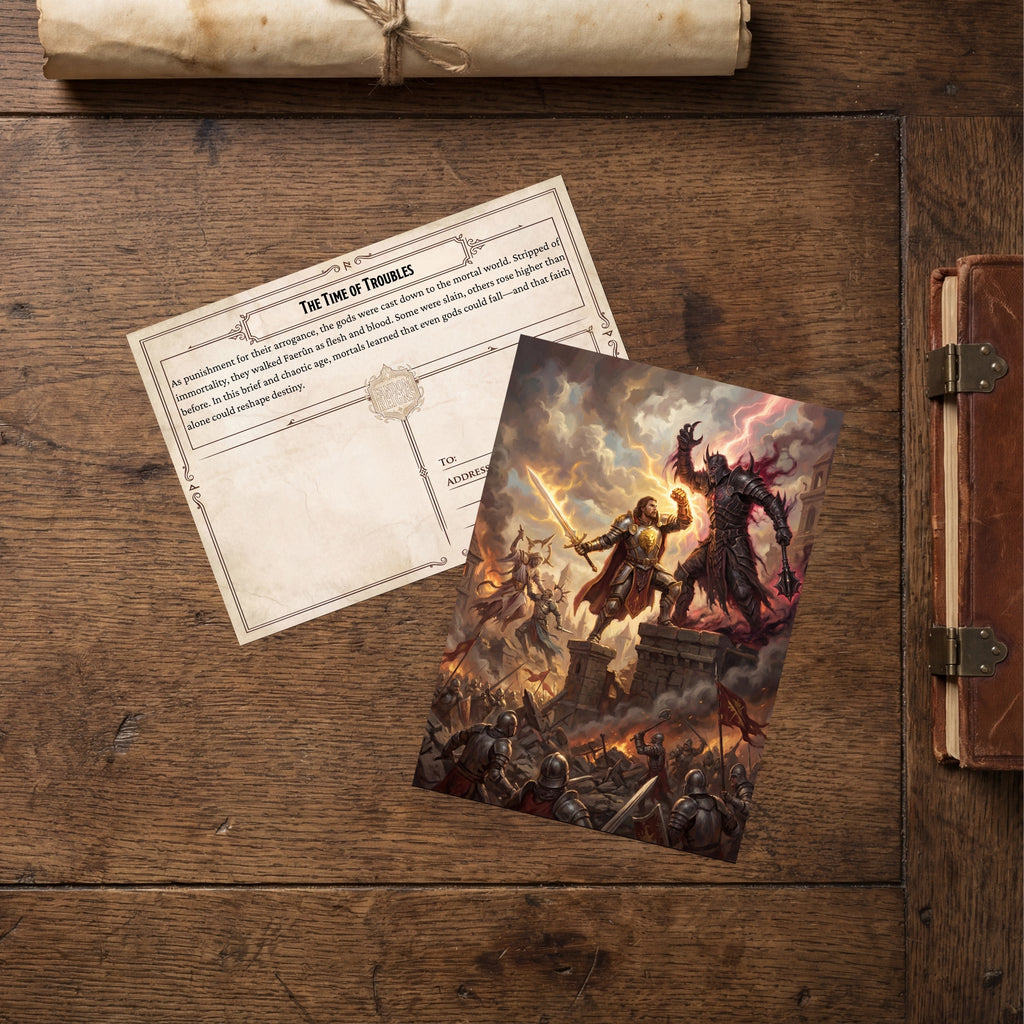 The Time of Troubles | Epic Fantasy Postcard