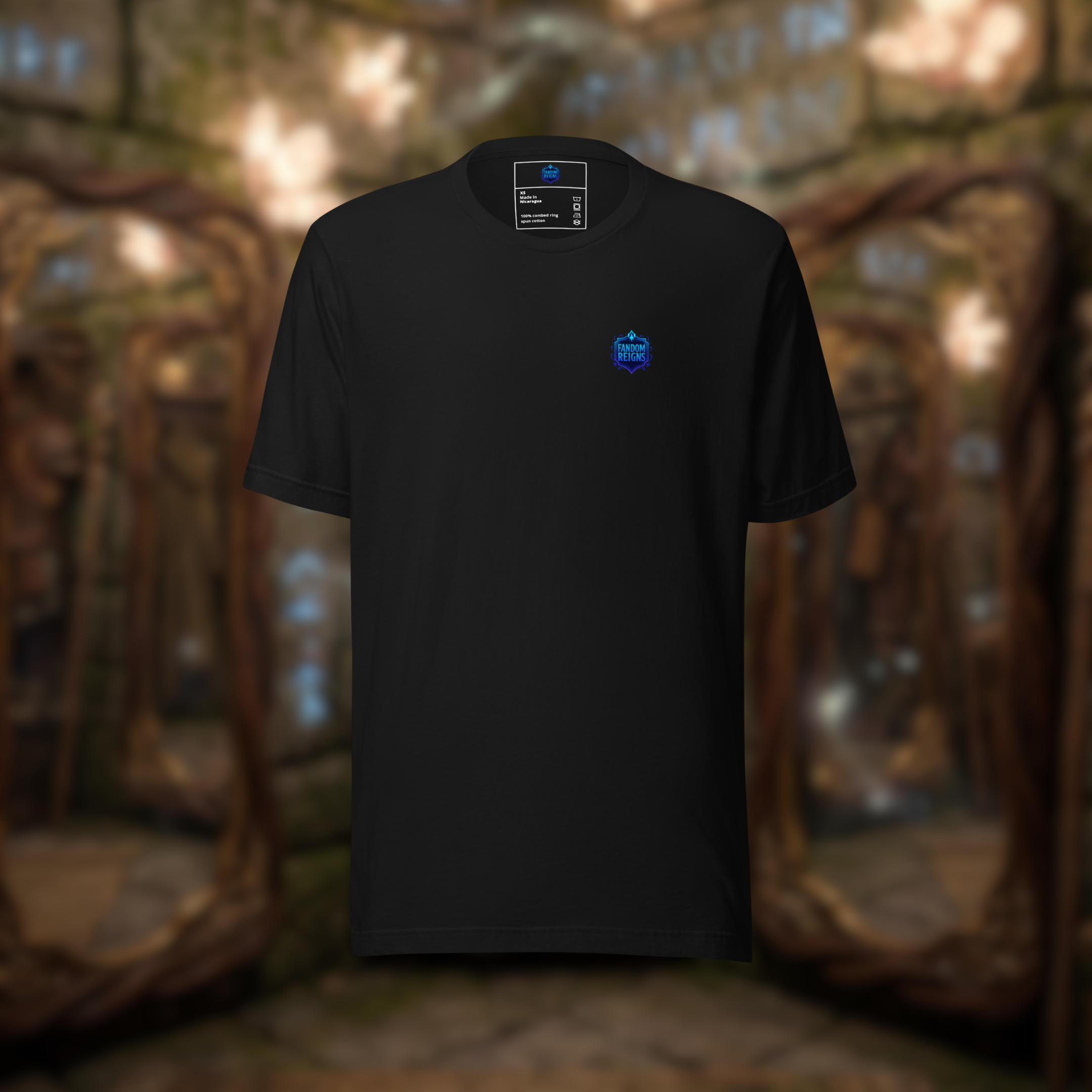 Fandom Reigns T-Shirt – Adventurer Emblem | Premium T-Shirt Bella+Canvas 3001