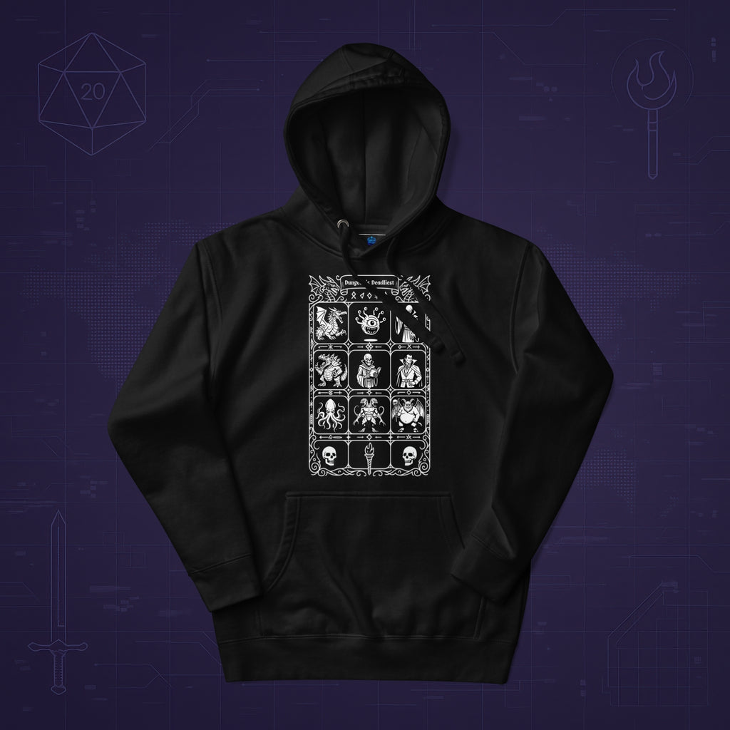 Deadliest Monsters Hoodie