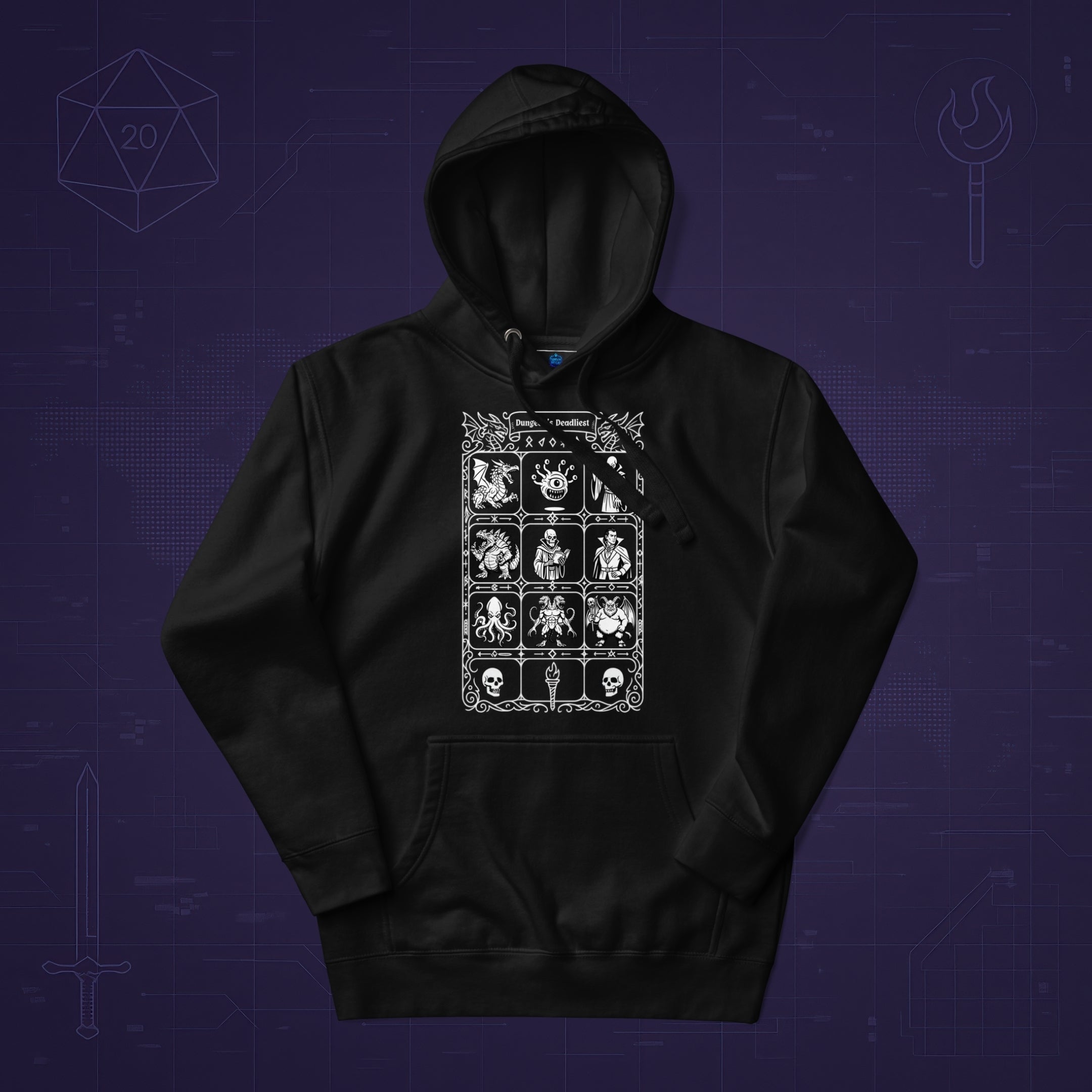Deadliest Monsters Hoodie