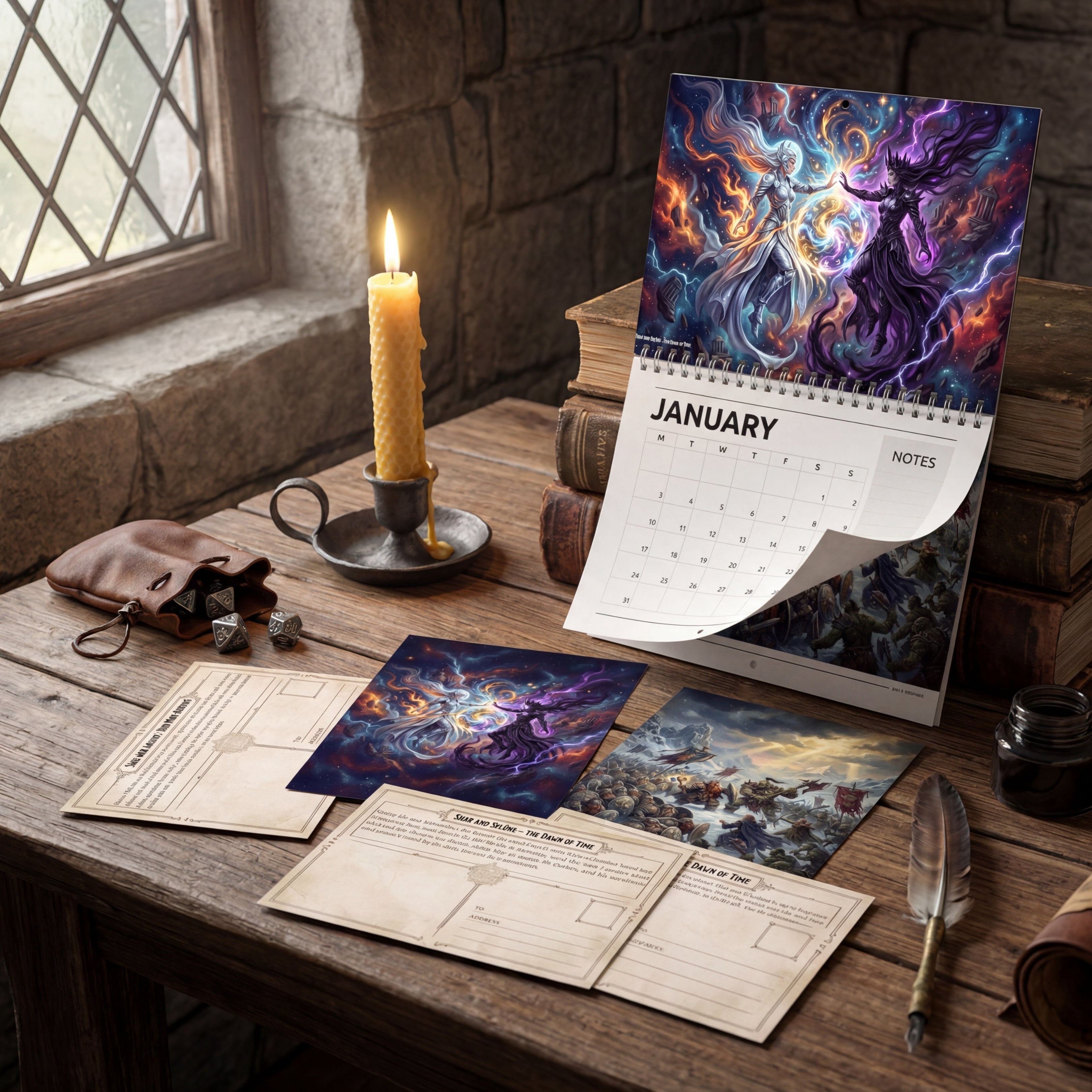 Moments of Faerûn - Calendar Pack + 12 Epic Postcards D&D lore | Fandom Reigns