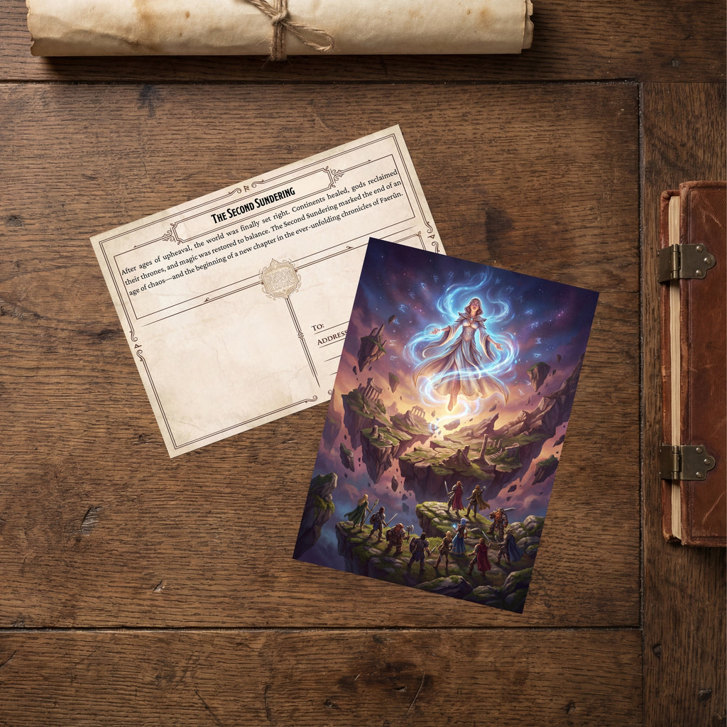 The Second Sundering (Separation) | Fantasy Postcard