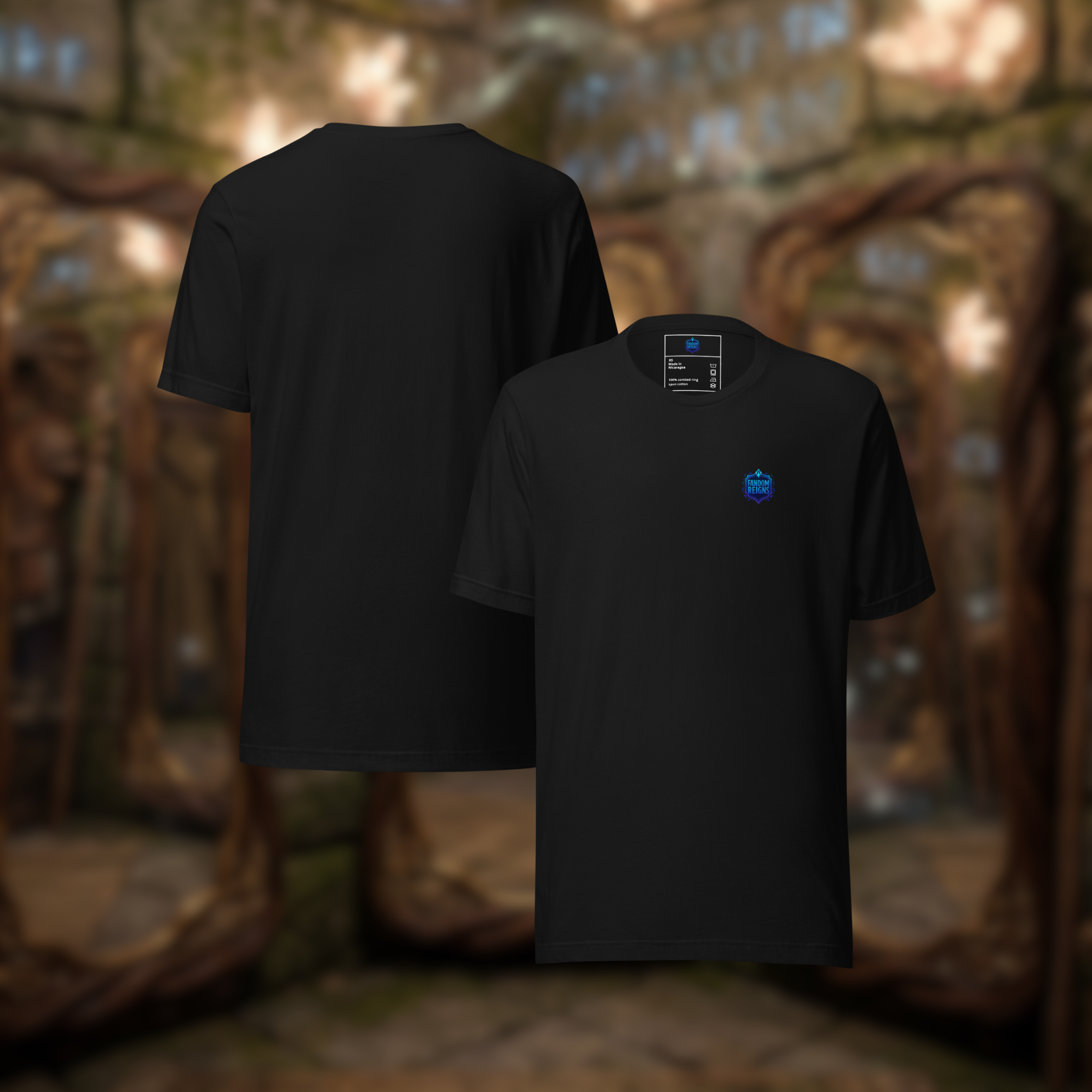 Fandom Reigns T-Shirt – Adventurer Emblem | Premium T-Shirt Bella+Canvas 3001