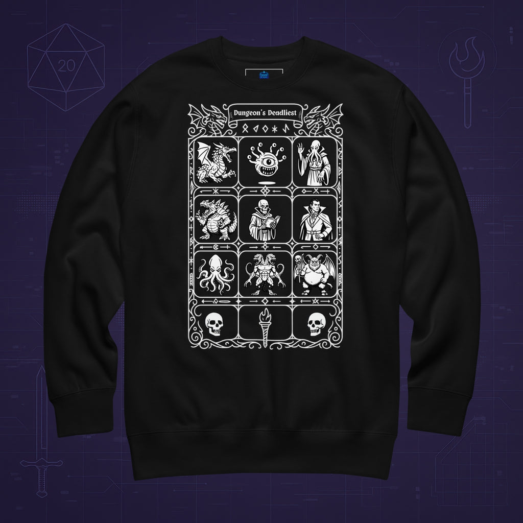 Deadliest Monsters Sweatshirt