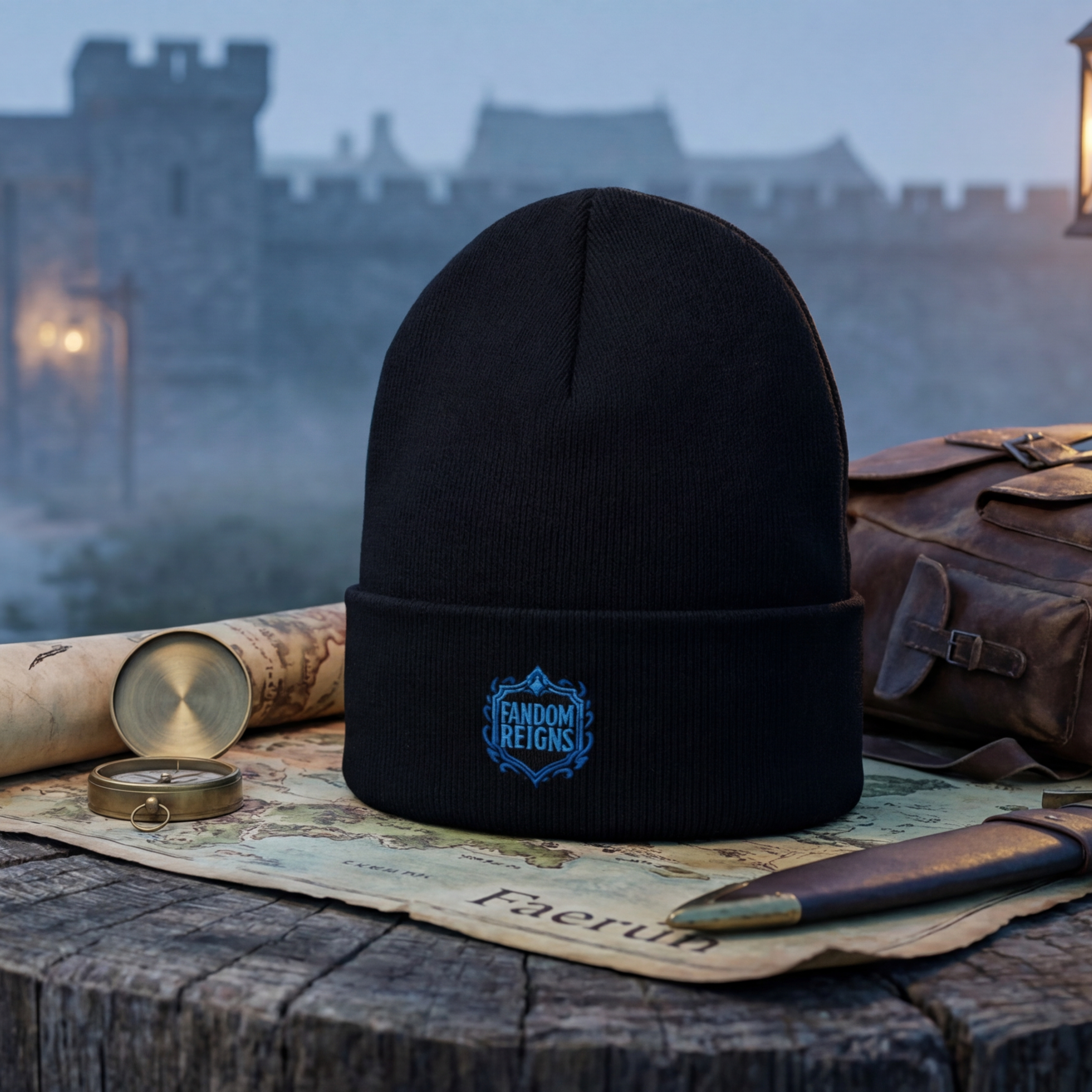 Gorro Bordado Fandom Reigns – Merch Oficial de Fantasía RPG | Estilo D&D Premium
