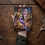 The Madness of Karsus | Fantasy postcard of the fall of Netheril