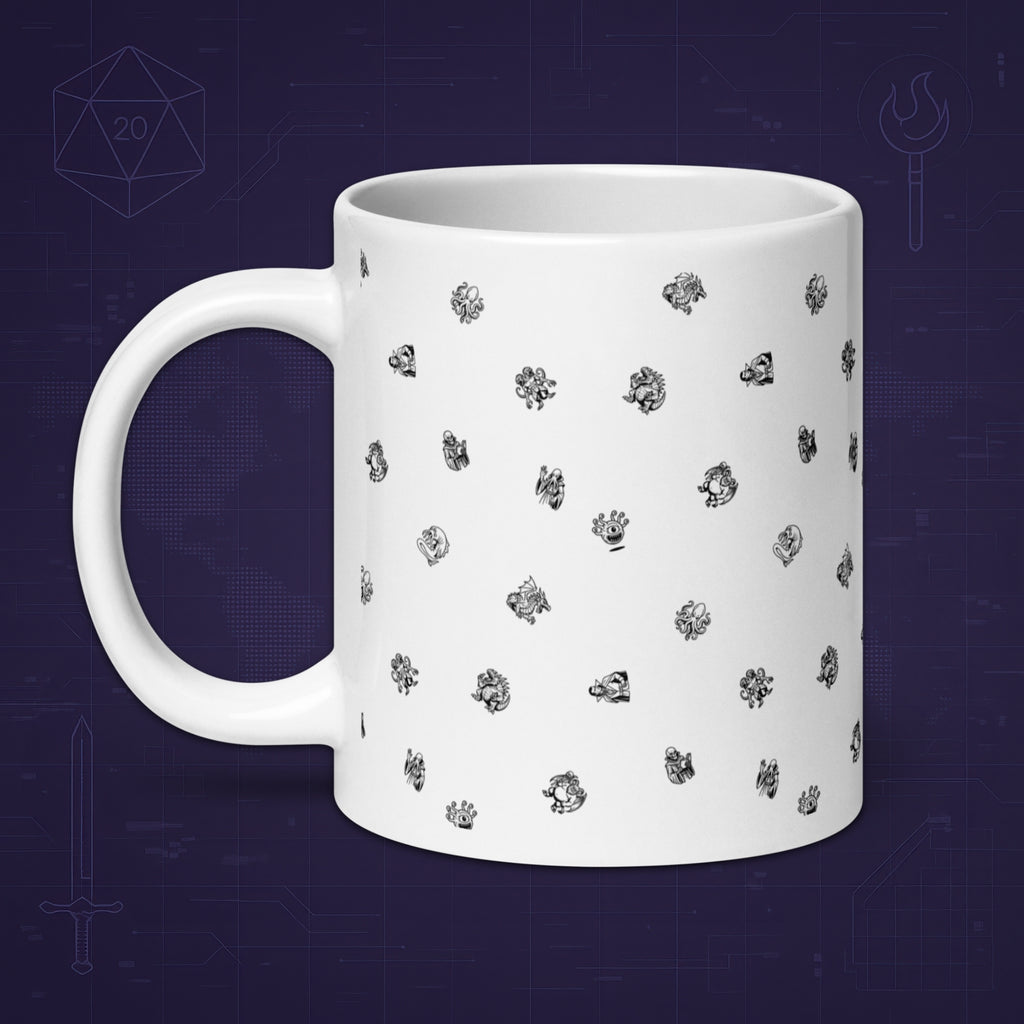 Deadliest Monsters D&D Mug