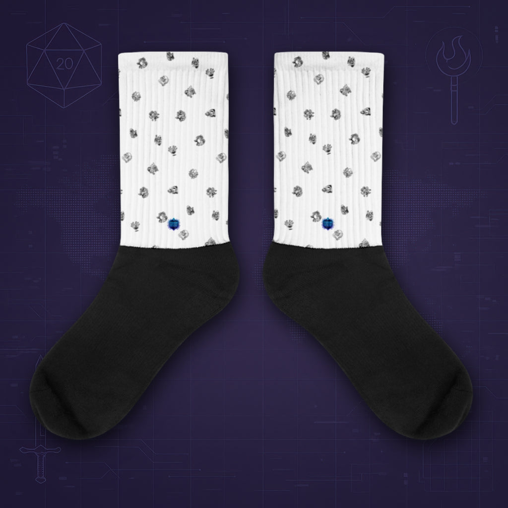 Deadliest Monsters DnD Socks
