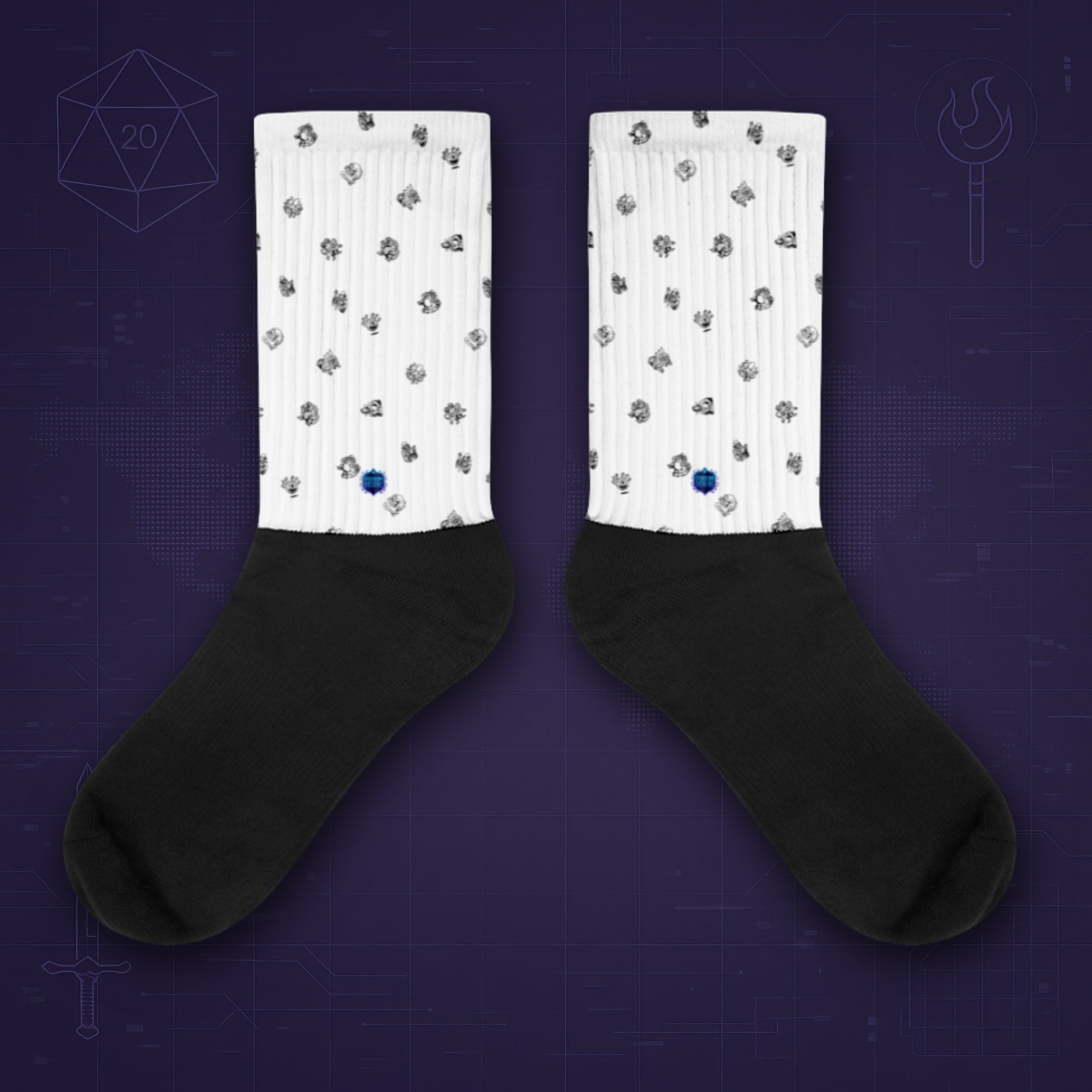 Deadliest Monsters DnD Socks
