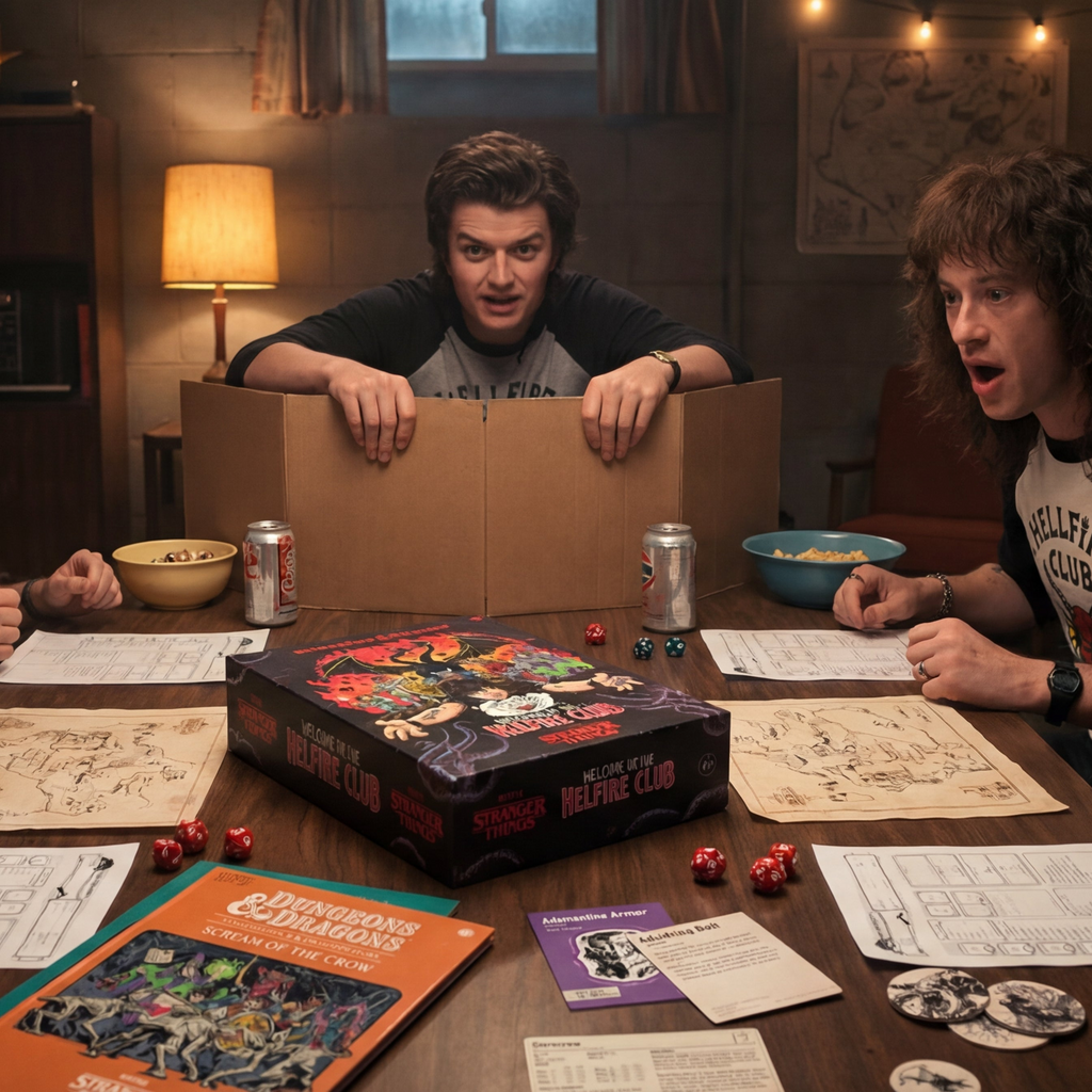 Dungeons & Dragons – Stranger Things Welcome to the Hellfire Club ENGLISH version