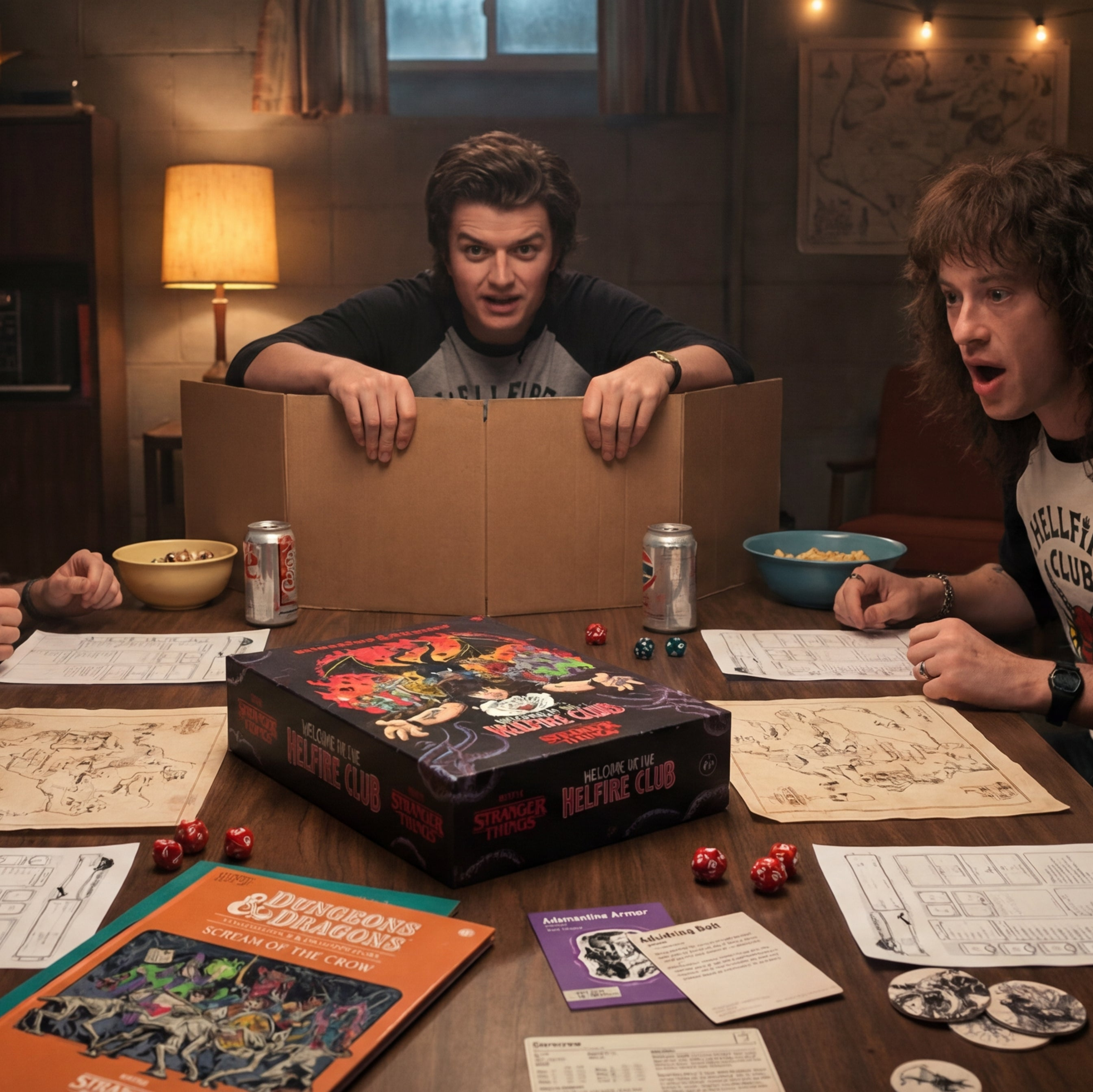 Dungeons & Dragons – Stranger Things Welcome to the Hellfire Club ENGLISH version