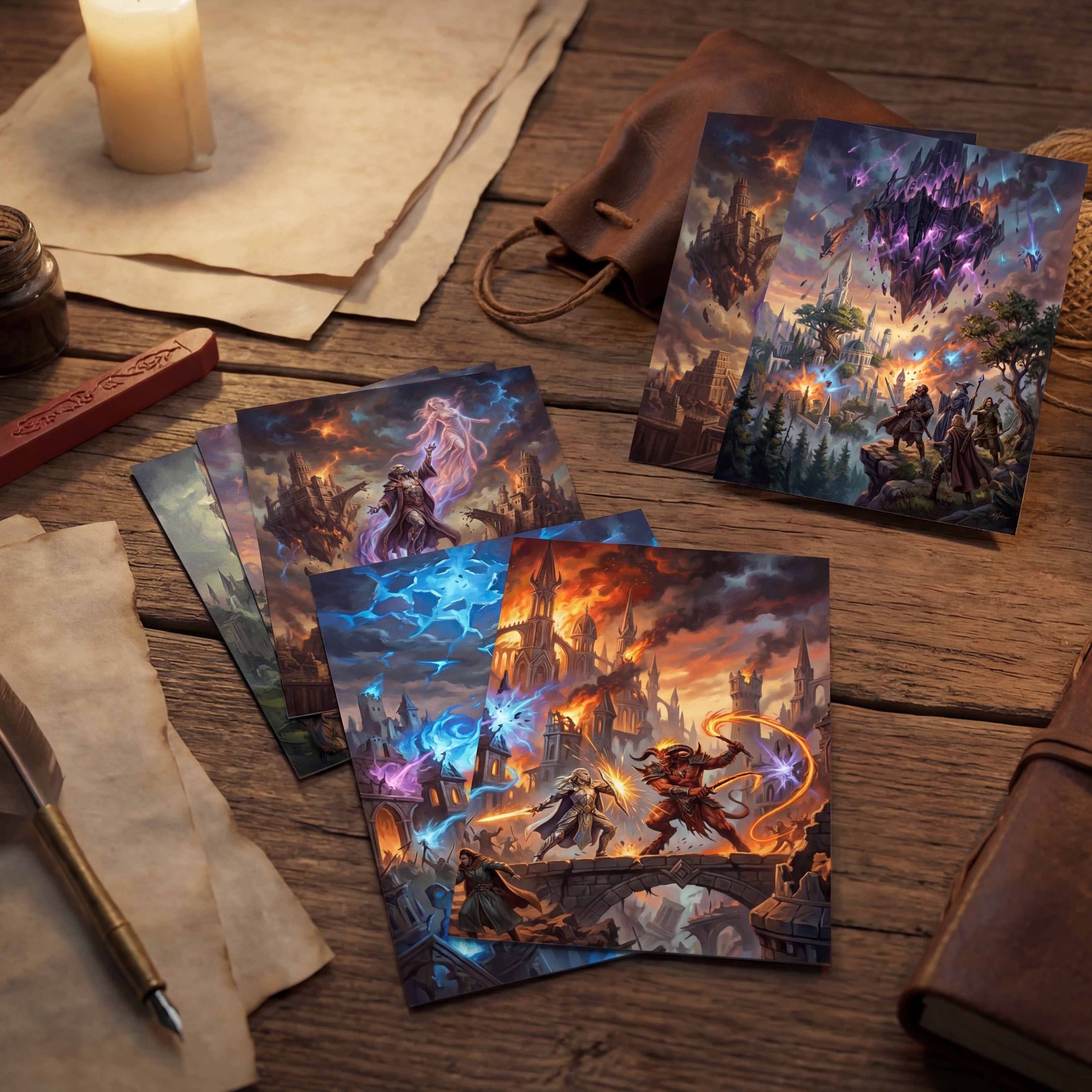 Moments of Faerûn - Calendar Pack + 12 Epic Postcards D&D lore | Fandom Reigns