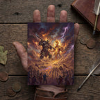 The Battle of the Gods | Epic Fantasy Postcard