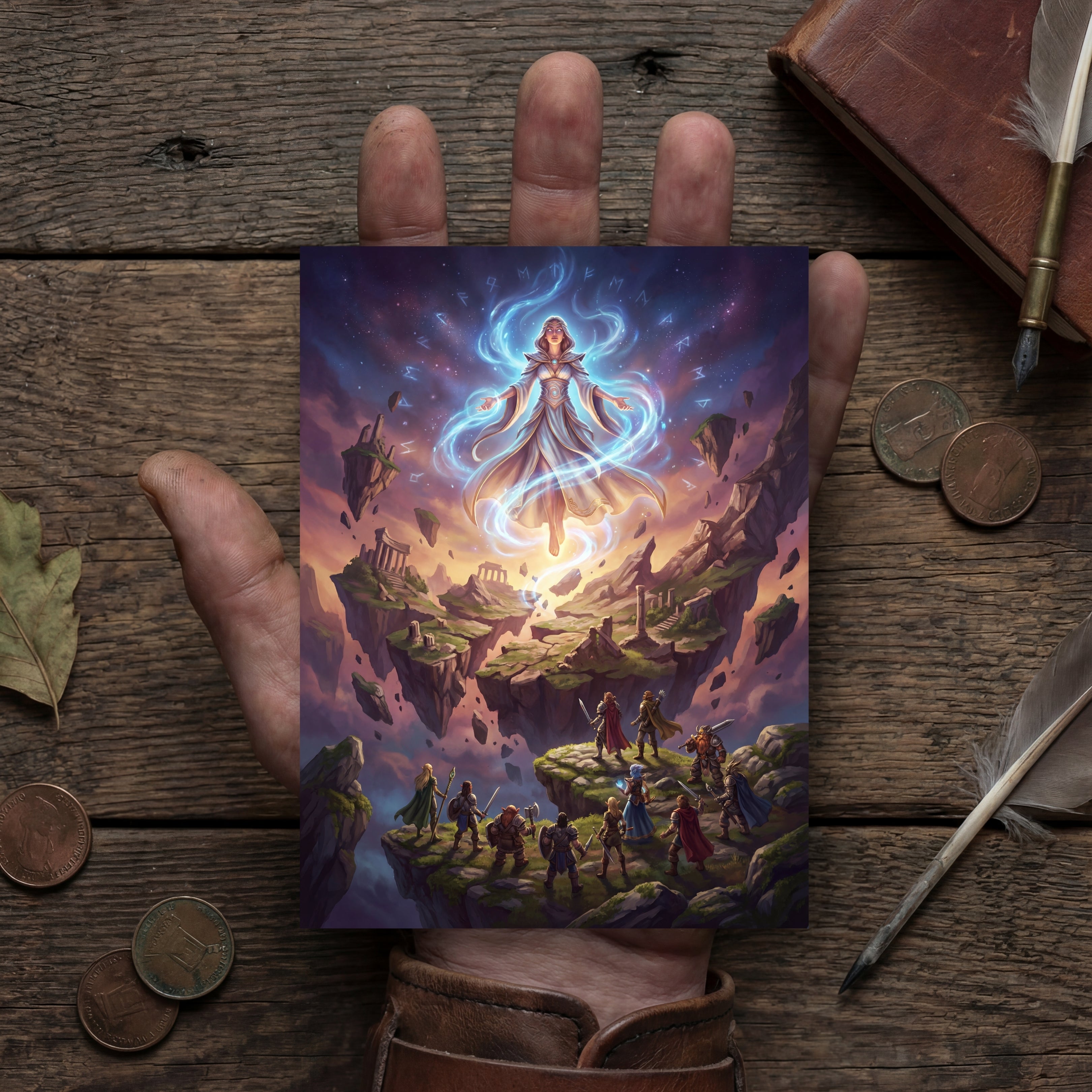 The Second Sundering (Separation) | Fantasy Postcard