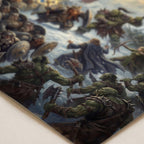 La Guerra de Muchas-Flechas | Postal de fantasía épica