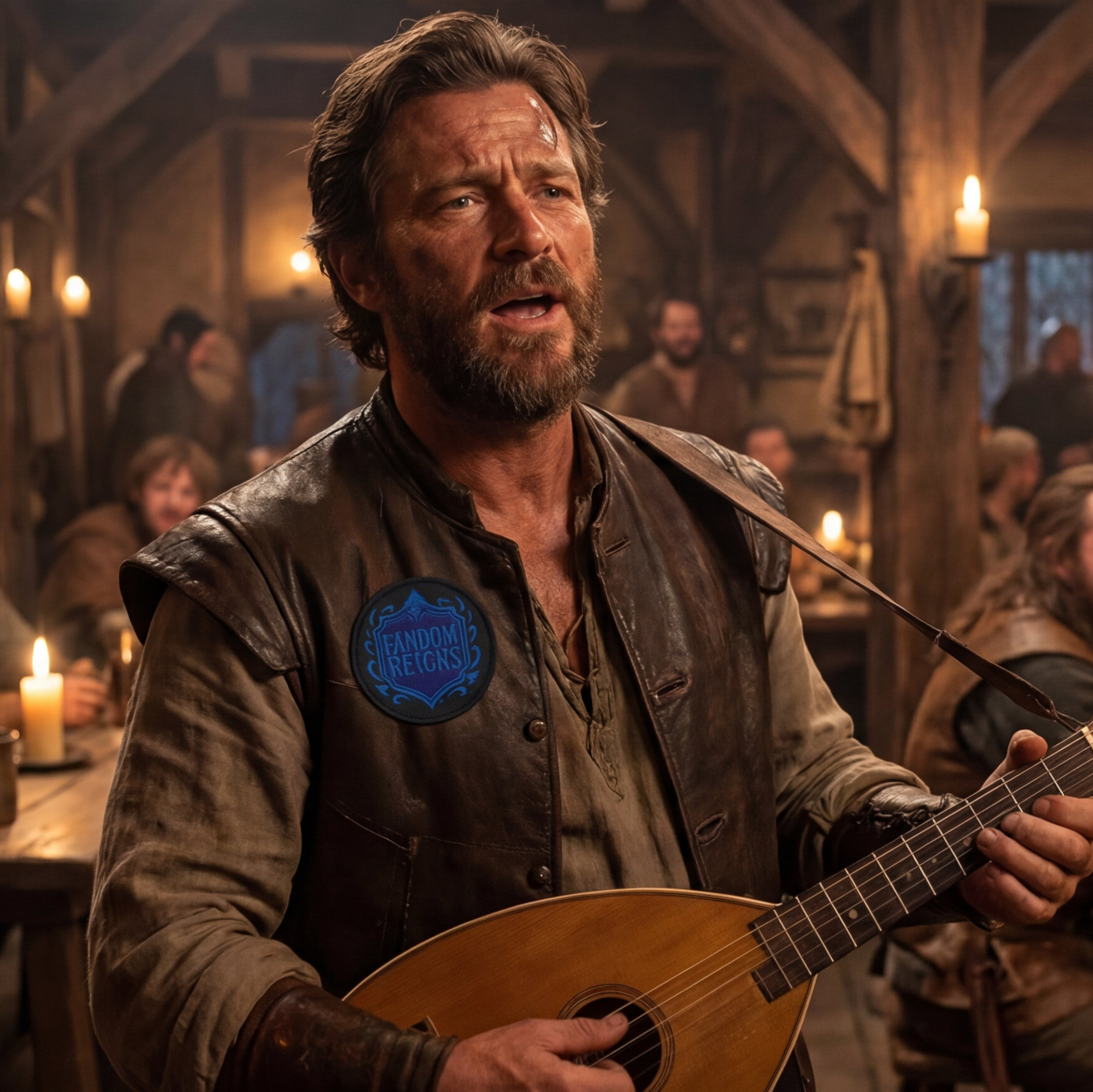 Fandom Reigns Circular Embroidered Patch | Official Merch | Fandom Reigns