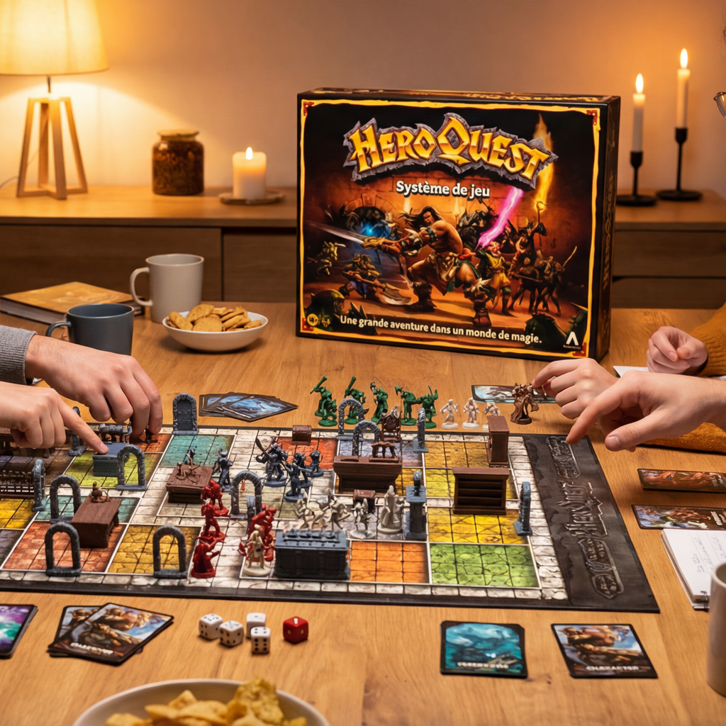 HeroQuest – Dungeon Crawl Board Game (FRENCH version)