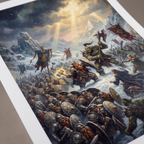 Print Premium "The Many-Arrows War" D&D Lore