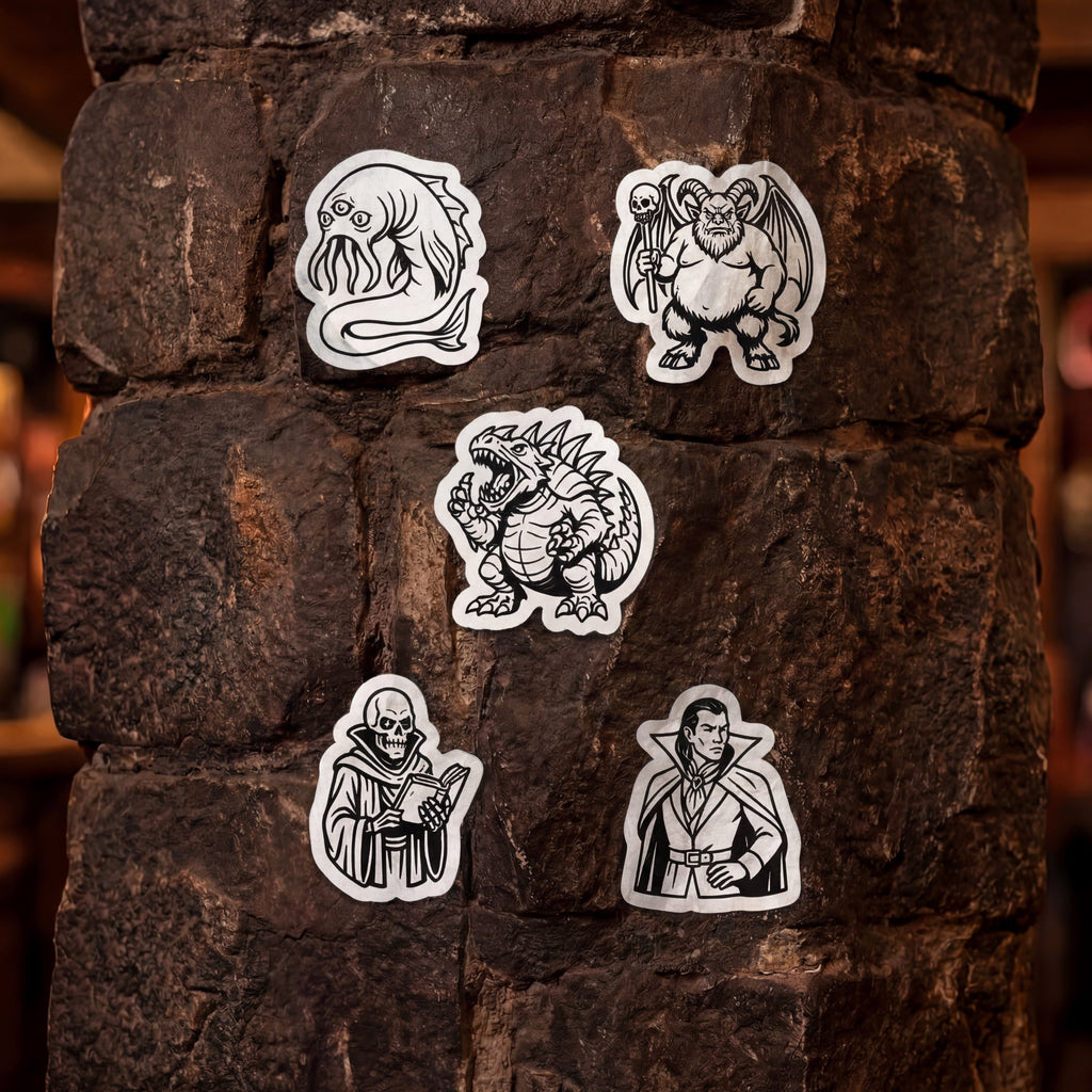 Deadliest Monsters D&D II Sticker Pack
